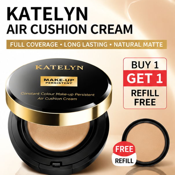 Bb Cushion Korean - Foundation Cair untuk Wajah, Melembapkan &