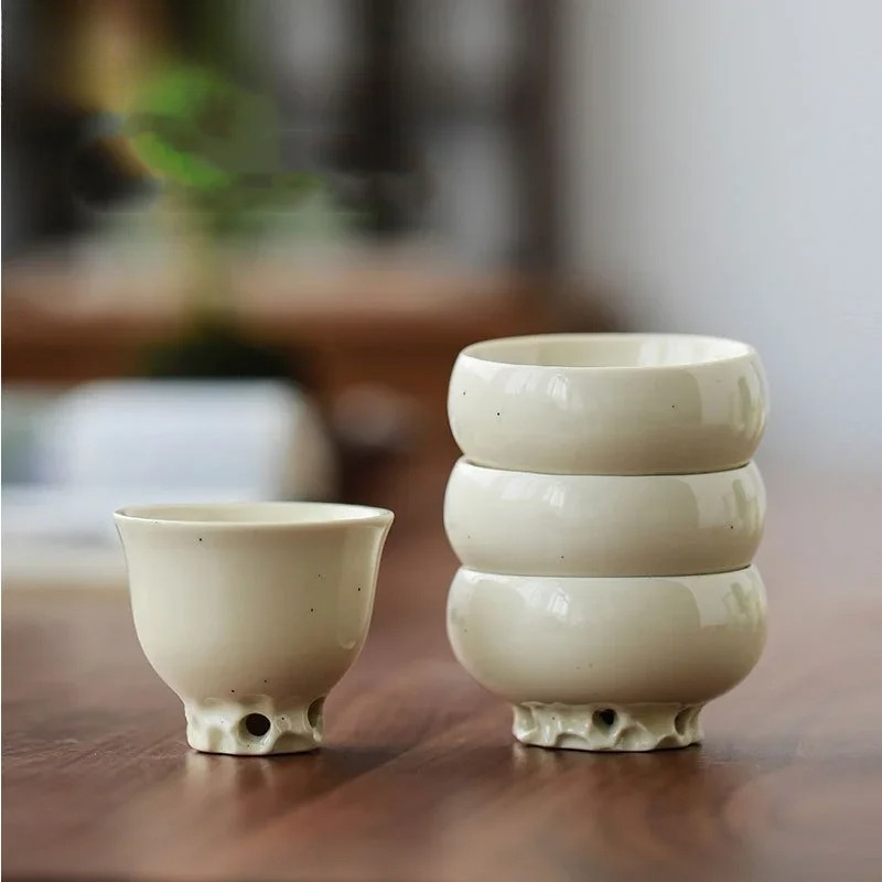 Celadon Ceramic Cup - Cangkir Teh Keramik Gaya Retro Cina