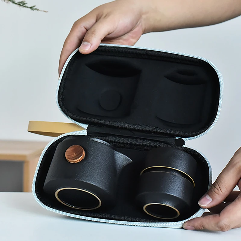 Tembikar Hitam Perjalanan Luar - Korean Tea Set ulasan dan harga