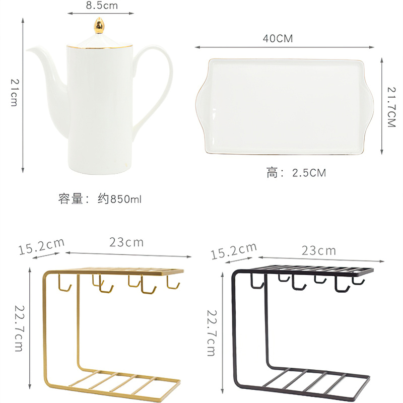 Cangkir Kopi Keramik Panci Teh - Korean Tea Set ulasan dan harga