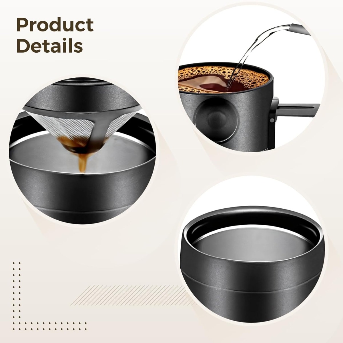 Mug Kopi Baja Tahan Karat 350/ - Celadon Ceramic Cup ulasan dan harga