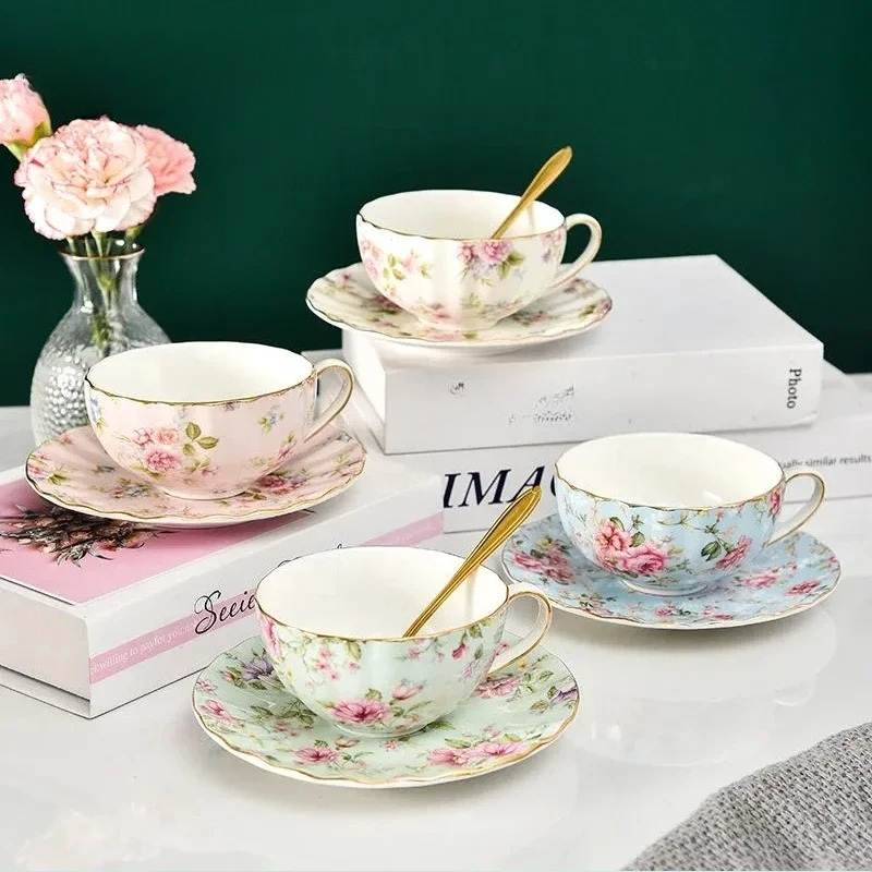 3PCS/Set Set Cangkir Teh Gaya  - Korean Tea Set ulasan dan harga