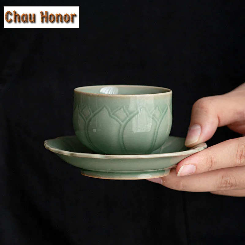 65Ml Retro Celadon Contoh Cang - Celadon Ceramic Cup ulasan dan harga