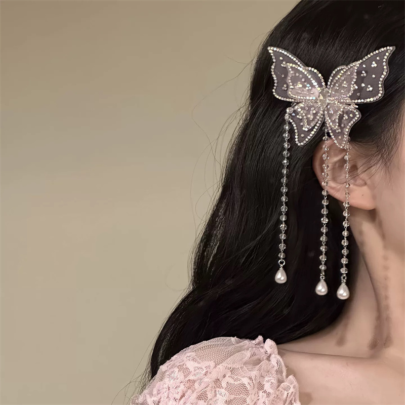Jepit Rambut Rumbai Kupu-kupu  - Hanbok Hair Pin ulasan dan harga