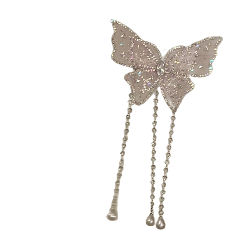 Jepit Rambut Rumbai Kupu-kupu  - Hanbok Hair Pin ulasan dan harga